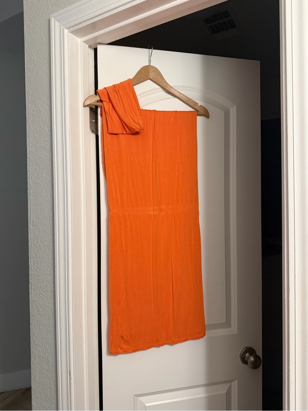 Orange Maxi Skirt Set